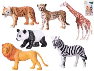 Obrázek z Zvířátka safari 10-19cm 6ks v sáčku 